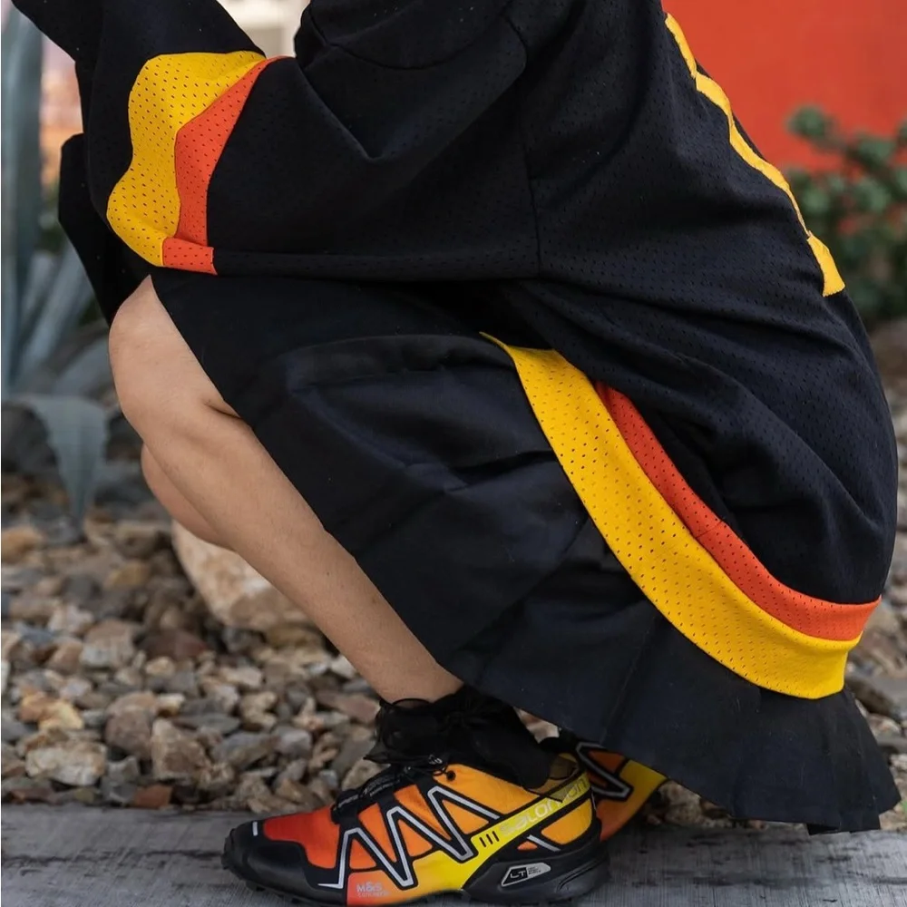 Salomon Speedcross 3 Trail Shoes - Orange and Yellow